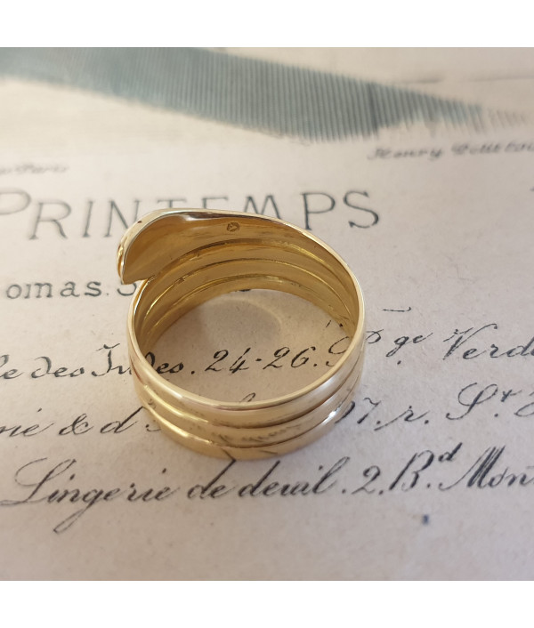 SOLD! Sweet Slither - Victorian Serpent Ring in 18k Yellow Gold SOLD! Sweet Slither - Victorian Serpent Ring in 18k Yellow Gold
