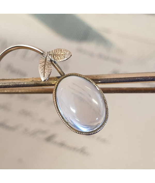 Blue Schiller - Victorian Moonstone Broo...