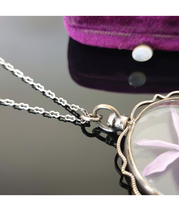 Reserved! Sweet Silver: Early 20th Century Photo Locket in Sterling Silver Reserved! Sweet Silver: Early 20th Century Photo Locket in Sterling Silver
