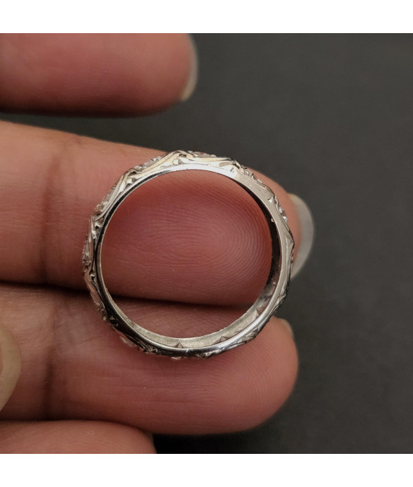 SOLD! Art Deco Diamond and Platinum Eternity Ring SOLD! Art Deco Diamond and Platinum Eternity Ring