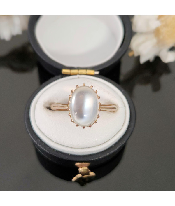 Victorian Moonstone Solitaire ...
