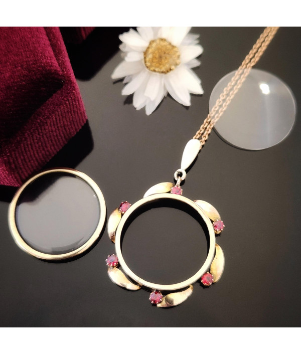 Antique Double Sided Photo Locket in 9ct gold Antique Double Sided Photo Locket in 9ct gold