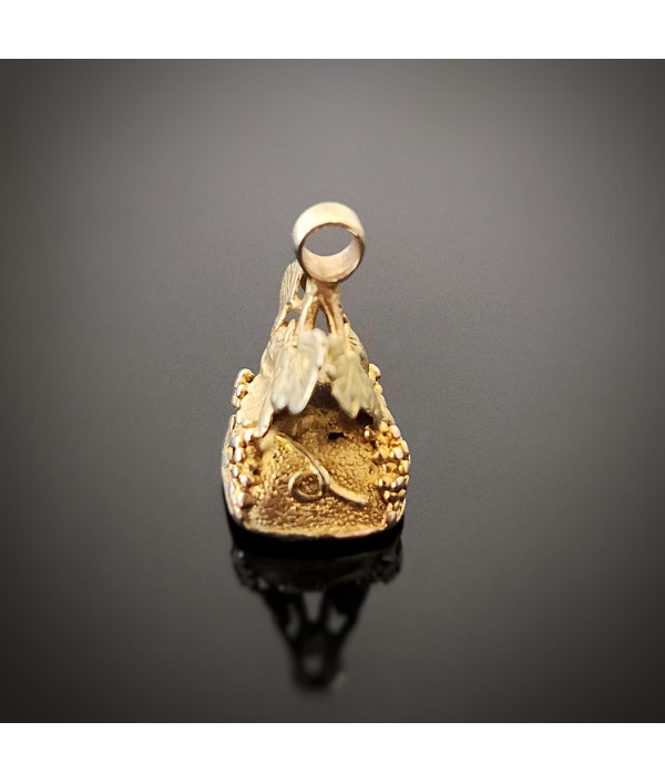 Antique 18ct Gold Fob with Engraved Citrine Monogram Seal Antique 18ct Gold Fob with Engraved Citrine Monogram Seal