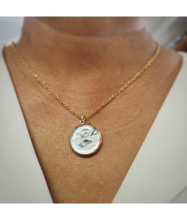 Edwardian Bevelled Rock Crystal Photo Locket in 14k Gold Edwardian Bevelled Rock Crystal Photo Locket in 14k Gold