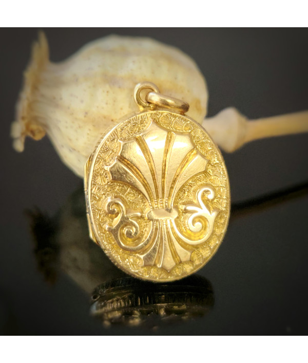Victorian 15ct Gold Double-sided Engrave...
