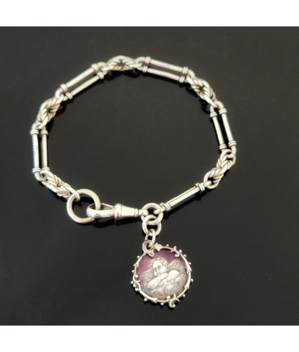 Antique Sterling Silver Trombone and Lov...