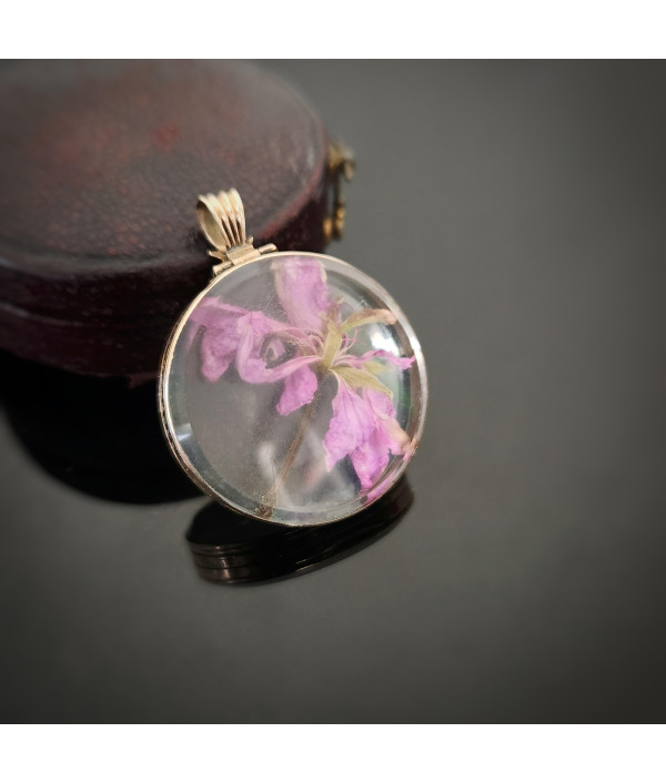 Georgian 9ct Gold Glass Memorial Locket – Dated 1818 Georgian 9ct Gold Glass Memorial Locket – Dated 1818