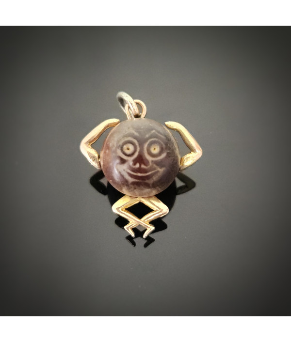 Antique 1915 Touch Wood Charm ...