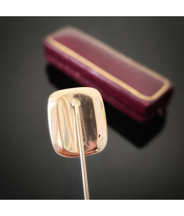 Antique Intaglio Stickpin Depicting Hermes, Set in 9ct Gold Antique Intaglio Stickpin Depicting Hermes, Set in 9ct Gold