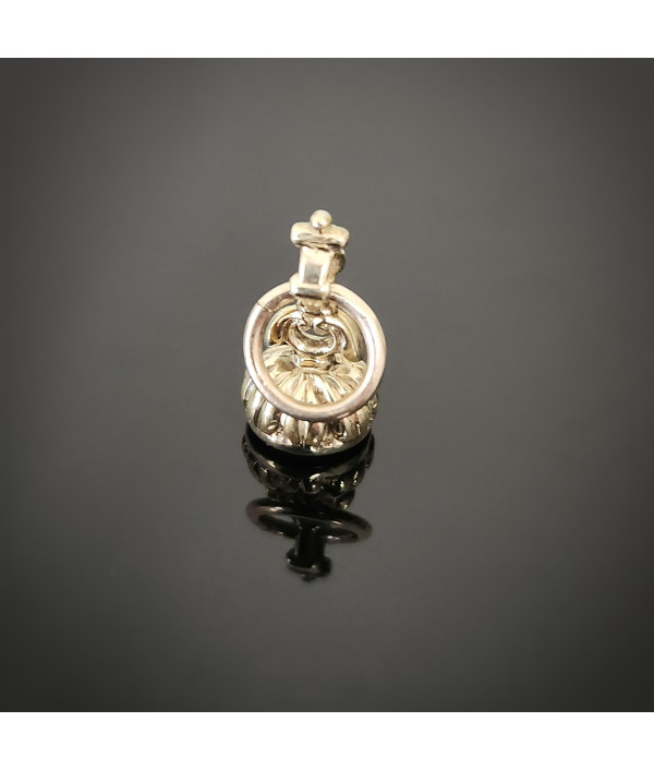 Antique Gold Cased Fob Seal – Beehive and Bees Under Tree Antique Gold Cased Fob Seal – Beehive and Bees Under Tree