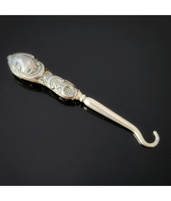 Edwardian Sterling Silver Glove Button H...