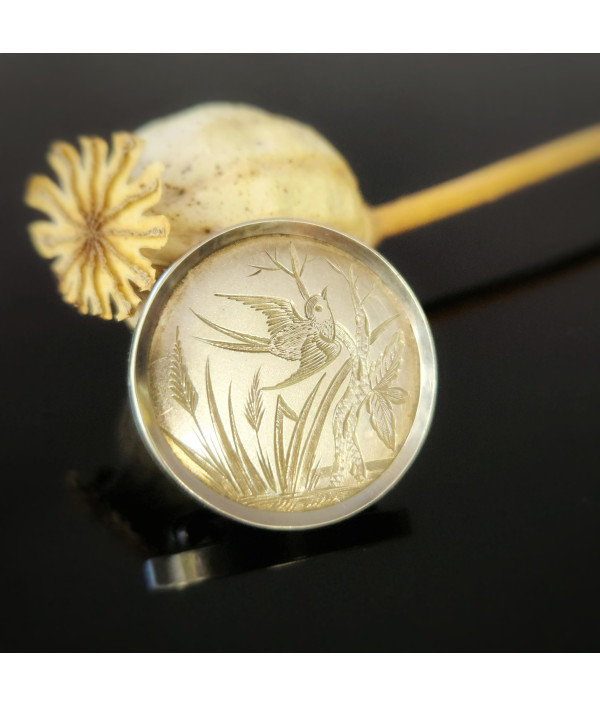 Victorian Aesthetic Movement Sterling Si...
