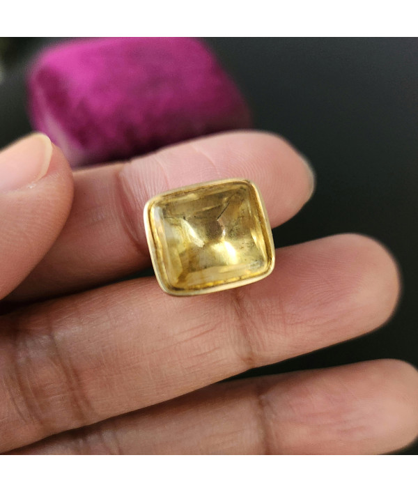 Antique Citrine Fob Seal in Rolled Gold - Gold Case Antique Citrine Fob Seal in Rolled Gold - Gold Case