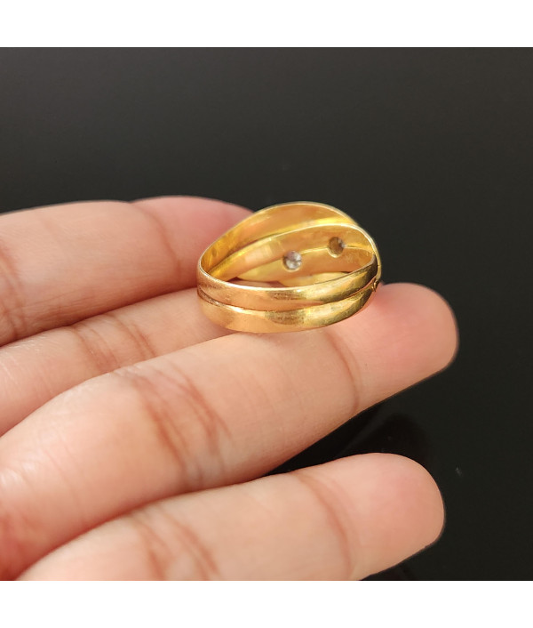 Antique Victorian Double Entwined Serpent Ring – Birmingham 1898 Antique Victorian Double Entwined Serpent Ring – Birmingham 1898