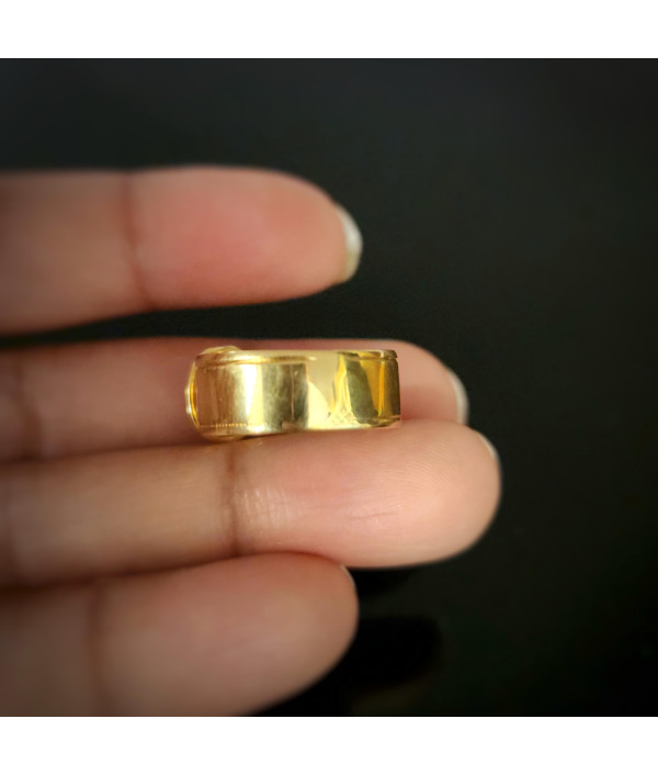 Antique Victorian Belt Buckle Ring – 18ct Gold, Birmingham 1854 Antique Victorian Belt Buckle Ring – 18ct Gold, Birmingham 1854