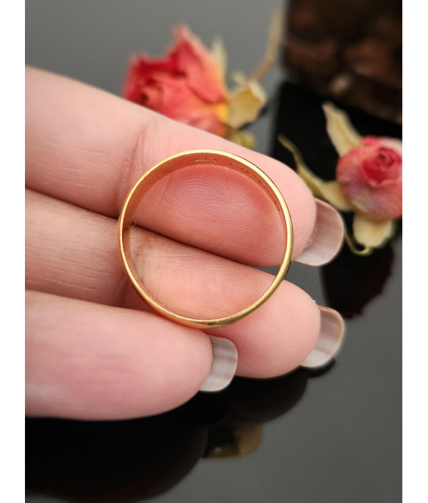 Victorian 22ct Gold Wedding Band — Birmingham 1899 Victorian 22ct Gold Wedding Band — Birmingham 1899