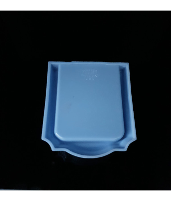 ART DECO DOUBLE SLOT CELLULOID RING DISPLAY BOX WITH BLUE VELVET LINING ART DECO DOUBLE SLOT CELLULOID RING DISPLAY BOX WITH BLUE VELVET LINING