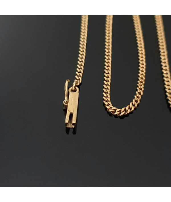 Estate Snake Link Gold Chain in 14K Yellow Gold Estate Snake Link Gold Chain in 14K Yellow Gold